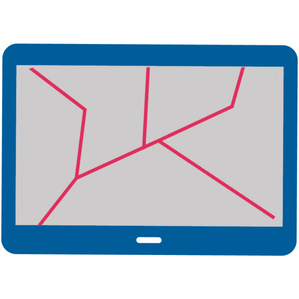 Samsung SM P600 Galaxy Note 10.1 WiFi Frontglas Reparatur