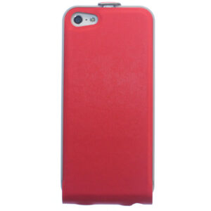 iPhone 5 Tasche Hülle Etui Flipcase Case Etui magnetisch Rot Ersatzteil