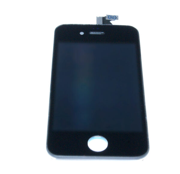 iPhone 4 LCD Display Bildschrim inkl. Touchscreen Glas Einheit (schwarz) Ersatzteil