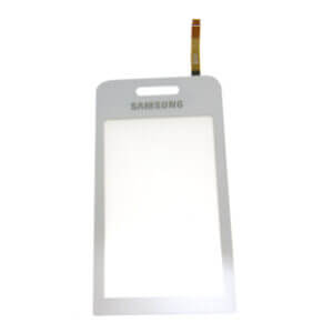 Samsung S5230 Touch Touchscreen Glas Weiß Ersatzteil