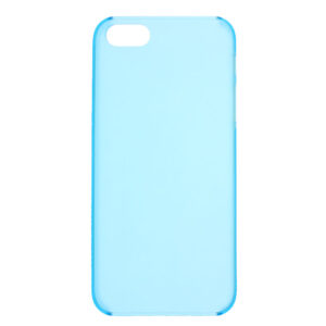 iPhone 5 Hülle Hardcase Case Cover Schutz Kappe Transparent Baby Blau Ersatzteil