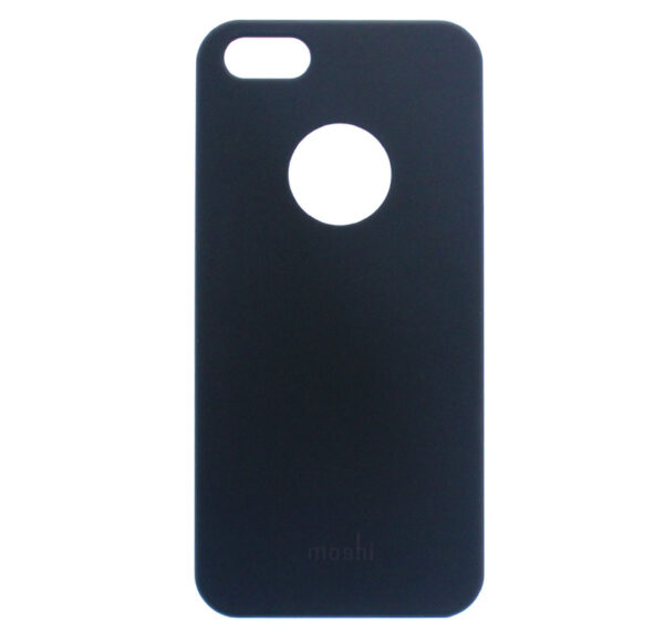iPhone 5 Moschi Hülle Hardcase Case Cover Schutz Kappe Schwarz Ersatzteil