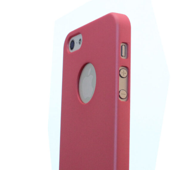 iPhone 5 Moschi Hülle Hardcase Case Cover Schutz Kappe Pink Ersatzteil