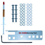 XBOX 360 ROD E74 Reparatur Set Kit Werkzeug + Wärmeleitpaste + Tool Ersatzteil